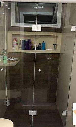 Box de vidro articulado Box de vidro articulado