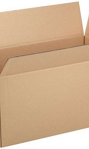 Caixa de papelão grande Caixa de papelão grande