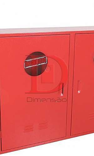Caixa dupla para hidrante vermelho Caixa dupla para hidrante vermelho