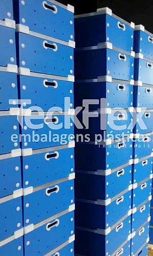 Caixa plastica empilhavel Caixa plastica empilhavel
