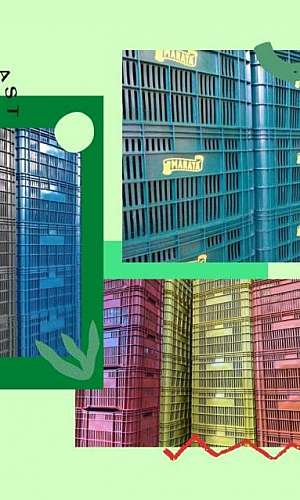 caixa plástica organizadora empilhável caixa plástica organizadora empilhável