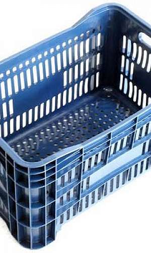 Caixa plástica para frutas e verduras Caixa plástica para frutas e verduras