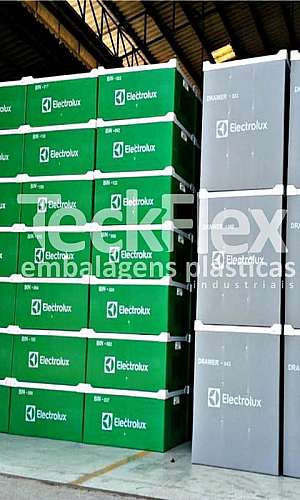 Caixa Polionda Empilhável Caixa Polionda Empilhável