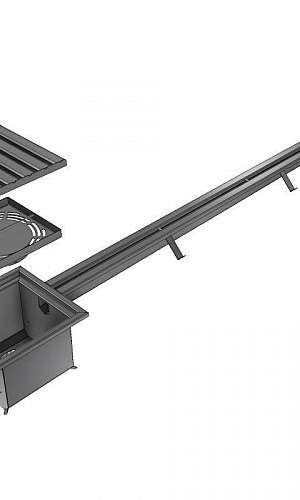 Canaleta de aço inox Canaleta de aço inox