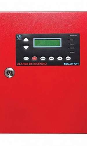 Central de alarme de incêndio convencional Central de alarme de incêndio convencional
