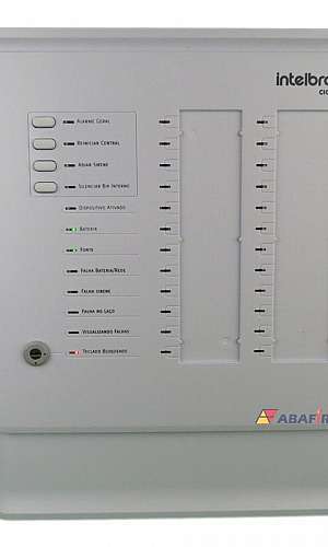 Central de alarme de incêndio convencional Central de alarme de incêndio convencional