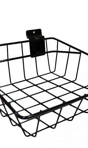 Cesto para painel canaletado  Cesto para painel canaletado