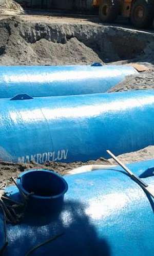 Cisterna para captação de água da chuva Cisterna para captação de água da chuva