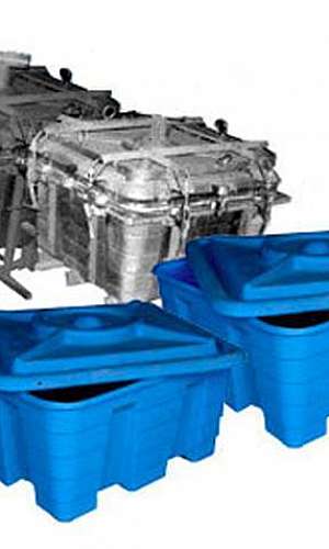 Distribuidor de moldes para rotomoldagem Distribuidor de moldes para rotomoldagem