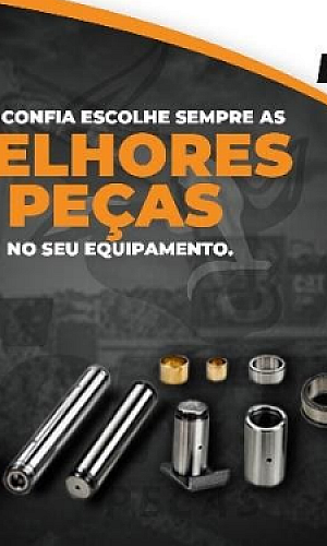 Pino de aço com rosca Pino de aço com rosca