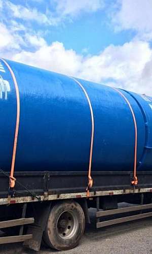 Reservatório cilíndrico Reservatório cilíndrico