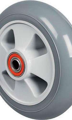 Roda para carro plataforma Roda para carro plataforma