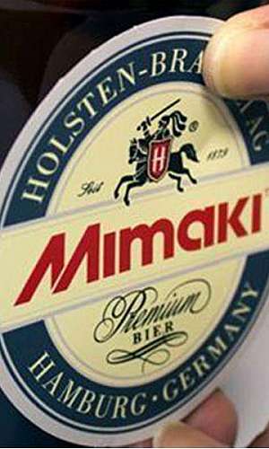 Rótulo para garrafa de cerveja Rótulo para garrafa de cerveja