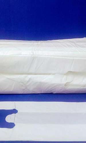 Sacola plástica grande Sacola plástica grande